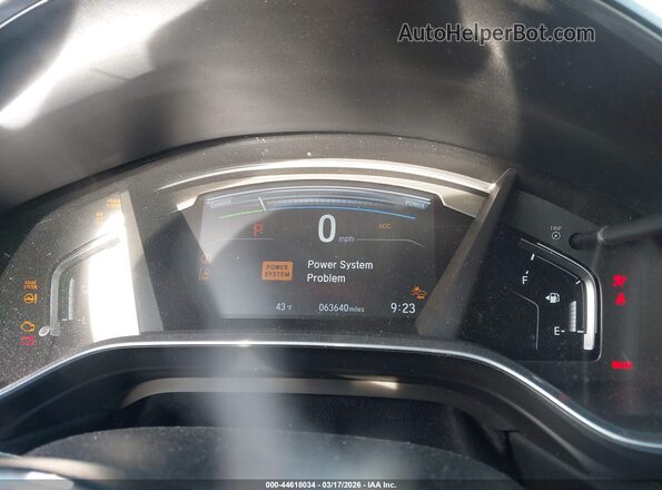 7FART6H8XLE005373 2020 HONDA CR-V HYBRID Blue Вид задніх сидінь