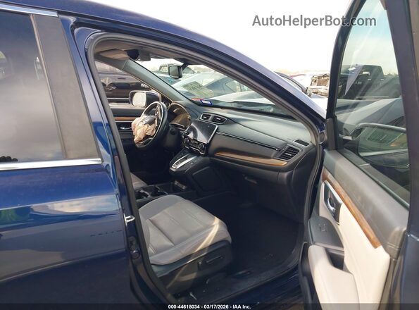 7FART6H8XLE005373 2020 HONDA CR-V HYBRID Blue Вид салону спереду