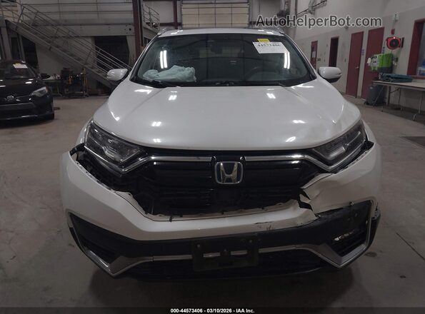 7FART6H90LE000353 2020 HONDA CR-V HYBRID Белый Вид щитка приборов