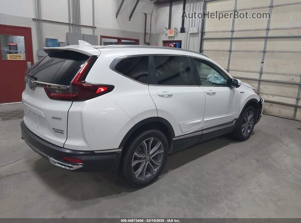 7FART6H90LE000353 2020 HONDA CR-V HYBRID Белый Задняя правая четверть