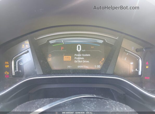 7FART6H91ME032987 2021 HONDA CR-V HYBRID Белый Вид задних сидений