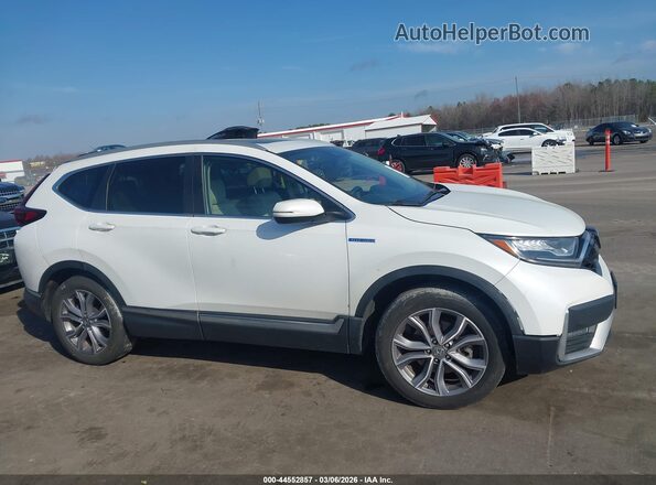 7FART6H91ME032987 2021 HONDA CR-V HYBRID Белый Вид задней части салона