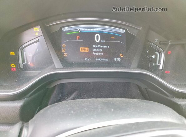 7FART6H95LE000655 2020 HONDA CR-V Серый Вид щитка приборов