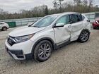 2021 Honda Cr-v Touring White vin: 7FART6H95ME035438