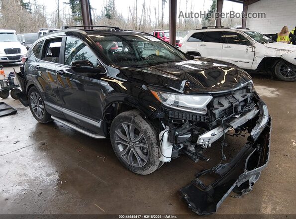 7FART6H99LE019807 2020 HONDA CR-V HYBRID Black Передня права чверть