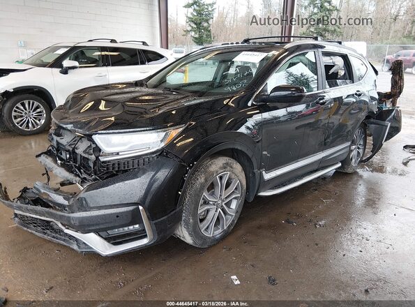 7FART6H99LE019807 2020 HONDA CR-V HYBRID Black Передня ліва чверть