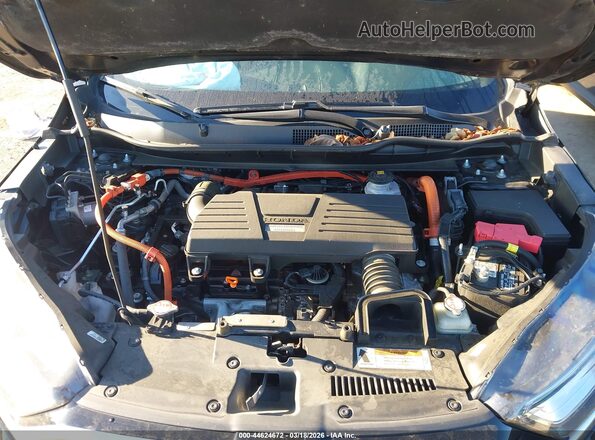 7FART6H9XLE019153 2020 HONDA CR-V HYBRID Black Вид ззаду