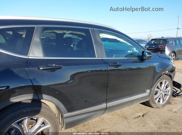 7FART6H9XLE019153 2020 HONDA CR-V HYBRID Black Вид задньої частини салону