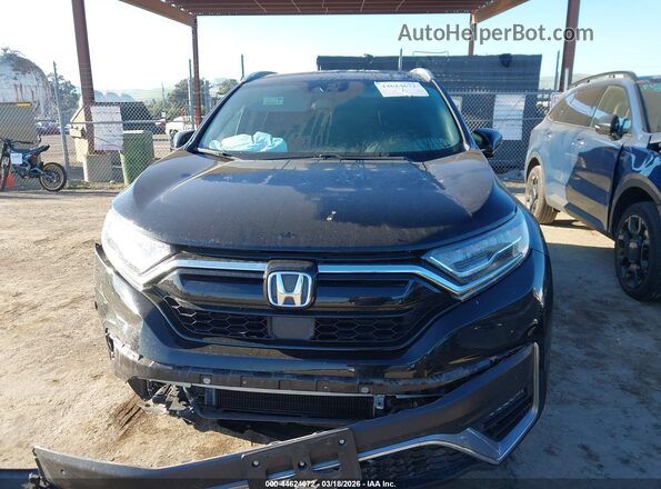 7FART6H9XLE019153 2020 HONDA CR-V HYBRID Black Вид щитка приладів