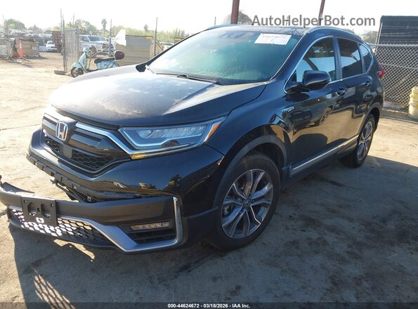 7FART6H9XLE019153 2020 HONDA CR-V HYBRID Black Передня ліва чверть