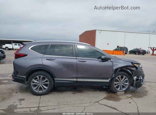 7FART6H9XLE022022 2020 HONDA CR-V HYBRID Gray Вид щитка приладів