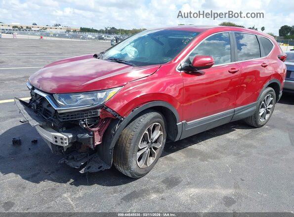 7FARW1H52ME008754 2021 HONDA CR-V Красный Передняя левая четверть