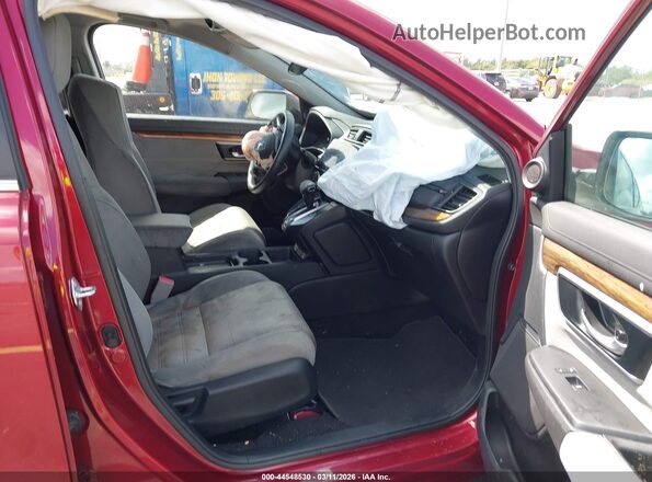 7FARW1H52ME008754 2021 HONDA CR-V Красный Вид салона спереди