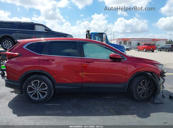 7FARW1H52ME008754 2021 HONDA CR-V Красный Панорамный вид салона 360°