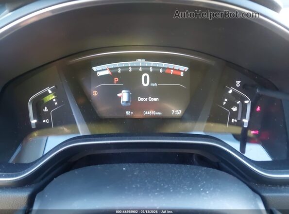 7FARW1H56HE045568 2017 HONDA CR-V Синий Вид задних сидений