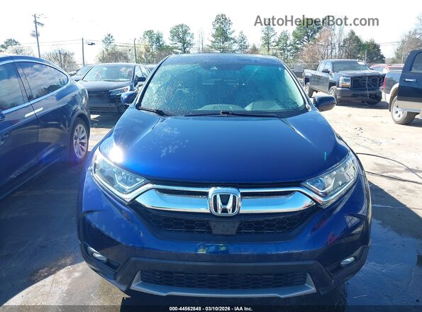 7FARW1H85HE023345 2017 HONDA CR-V Blue ხელსაწყოთა პანელის ხედი