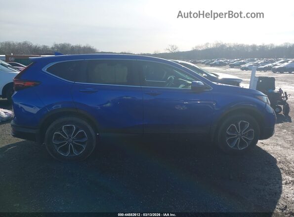 7FARW2H55ME011346 2021 HONDA CR-V Blue უკანა სალონის ხედი
