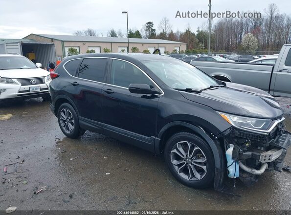 7FARW2H55ME013288 2021 HONDA CR-V Черный Передняя правая четверть