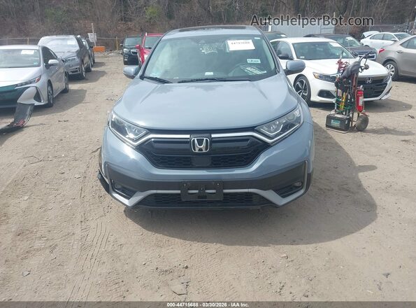7FARW2H56NE031963 2022 HONDA CR-V Синий Вид задней части салона