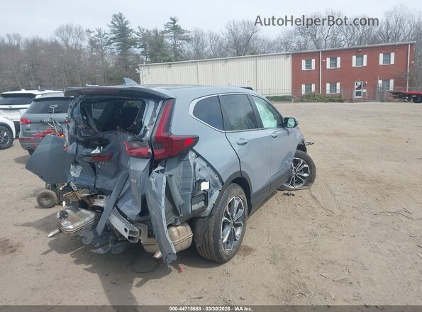 7FARW2H56NE031963 2022 HONDA CR-V Синий Задняя правая четверть