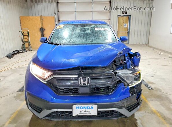 7FARW2H77NE016048 2022 HONDA CR-V Синий Вид спереди
