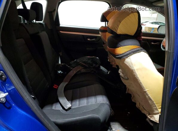 7FARW2H77NE016048 2022 HONDA CR-V Синий Вид задней части салона