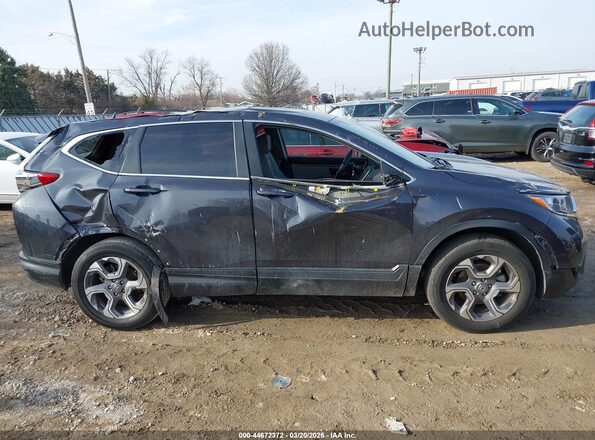 7FARW2H85KE004971 2019 HONDA CR-V Серый Вид задней части салона