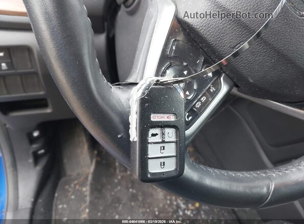 7FARW2H94LE007967 2020 HONDA CR-V Синий Вид панели приборов
