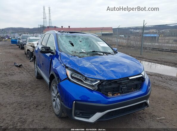 7FARW2H94LE007967 2020 HONDA CR-V Синий Вид спереди