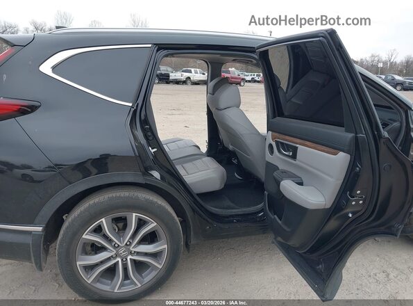 7FARW2H97NE023924 2022 HONDA CR-V Black Vista de la etiqueta del VIN