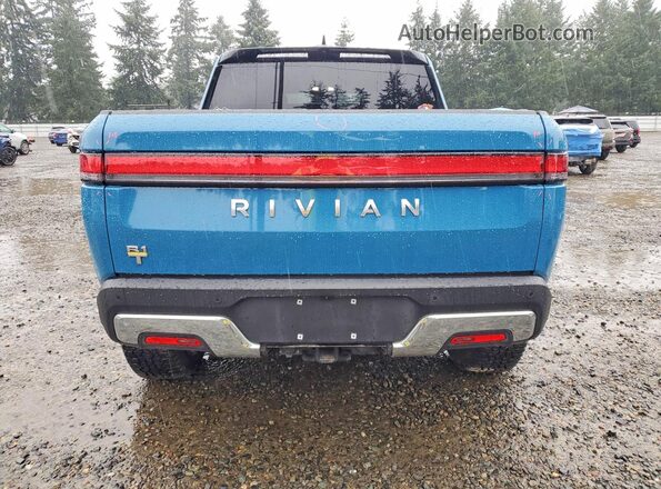7FCTGAAA6NN011272 2022 RIVIAN R1T Blue Vista trasera