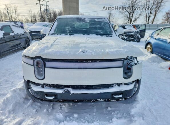 7FCTGAAA9NN013789 2022 RIVIAN R1T White Դիմացի տեսք