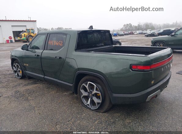 7FCTGAAA9NN015378 2022 RIVIAN R1T Green Rear left