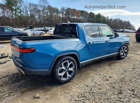 7FCTGBAA3PN028622 2023 RIVIAN R1T Синий Задняя правая четверть