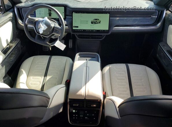 7FCTGCAA8SN041297 2025 RIVIAN R1T Beige Առջևի վահանակի տեսք