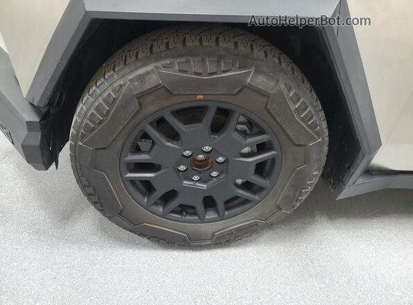 7G2CEHED0RA015454 2024 TESLA CYBERTRUCK Серебряный Вид наклейки с VIN-кодом