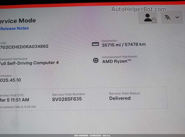 7G2CEHED0RA034862 2024 TESLA CYBERTRUCK Tan 