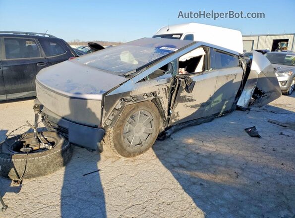 7G2CEHED1SA064295 2025 TESLA CYBERTRUCK Gray Przód lewy