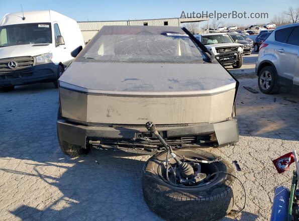 7G2CEHED1SA064295 2025 TESLA CYBERTRUCK Gray Widok z przodu