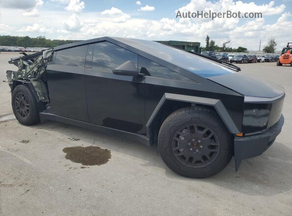 7G2CEHED6RA015992 2024 TESLA CYBERTRUCK Черный Передняя правая четверть