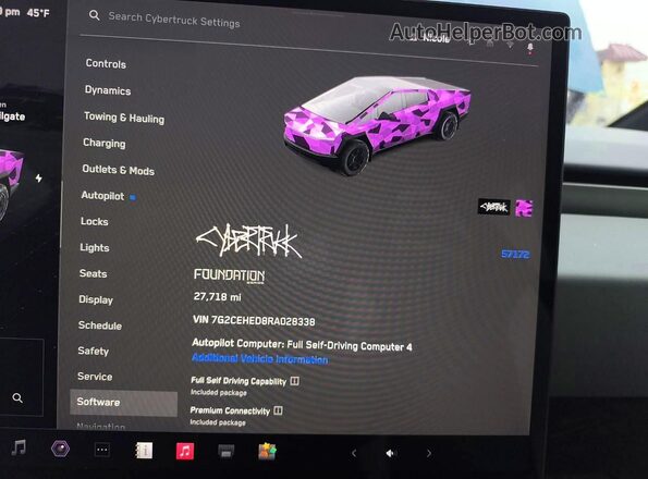 7G2CEHED8RA028338 2024 TESLA CYBERTRUCK Зеленый Вид задних сидений