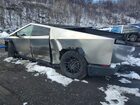 2025 Tesla Cybertruck Cyberbeast Crew Cab Silver vin: 7G2CEHEE1SA075287