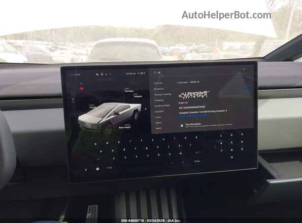 7G2CEHEE9SA075540 2025 TESLA CYBERTRUCK Silver 
