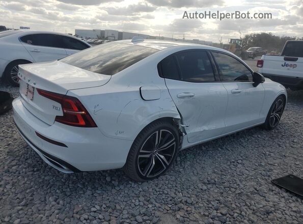 7JR102FM9MG095053 2021 VOLVO S60 White Trasero derecho