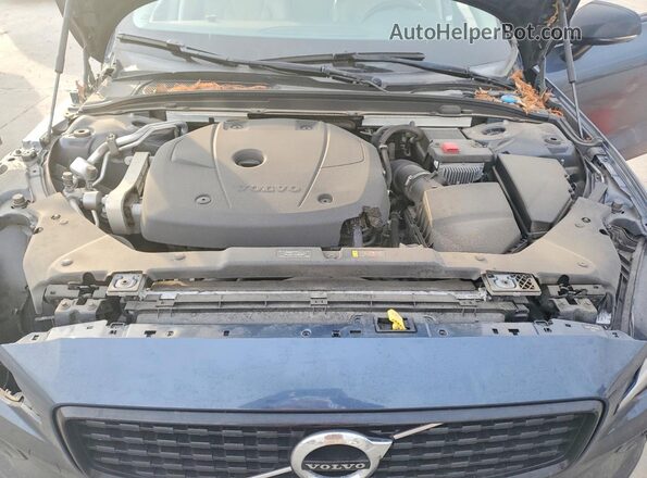 7JR102FZXMG112163 2021 VOLVO S60 Blue Вид задньої частини салону