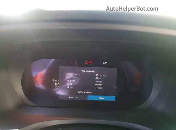 7JRL12FL7RG324432 2024 VOLVO S60 Черный Вид щитка приборов