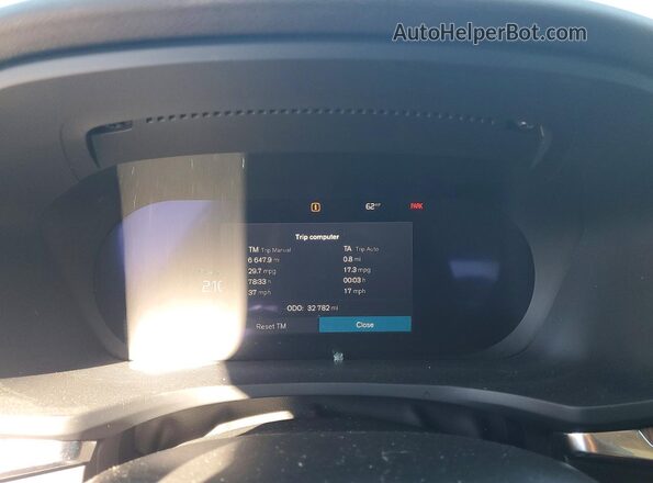 7JRL12TLXRG303594 2024 VOLVO S60 Синий Вид щитка приборов