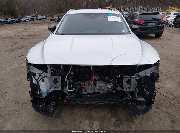 7MMVAABW1SN134046 2025 MAZDA CX-50 HYBRID White ხელსაწყოთა პანელის ხედი