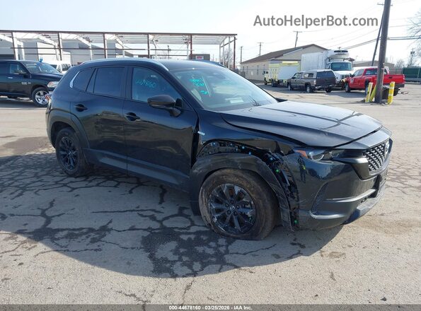 7MMVAABW8SN128339 2025 MAZDA CX-50 HYBRID Черный Передняя правая четверть