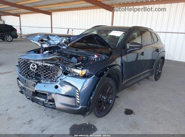 7MMVAADW0TN146655 2026 MAZDA CX-50 HYBRID Синий Передняя левая четверть